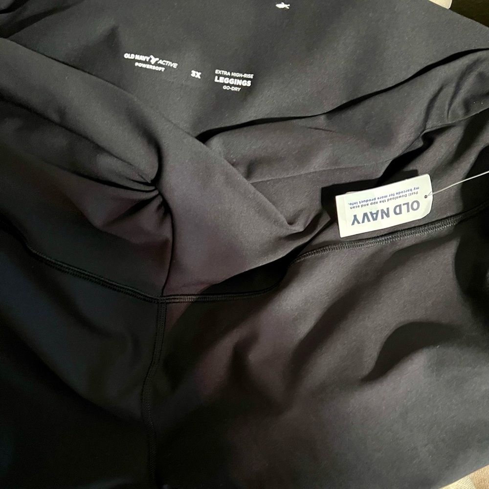 Old Navy Jet Black Active Leggings